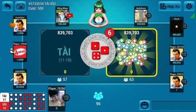 Game bài tài xỉu online đổi thưởng