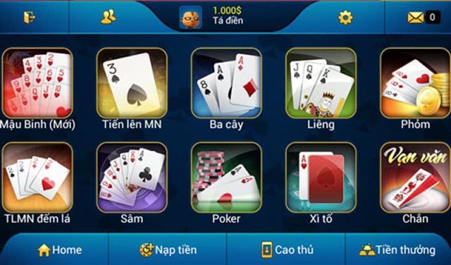 Game chơi trí tuệ sâm lốc online