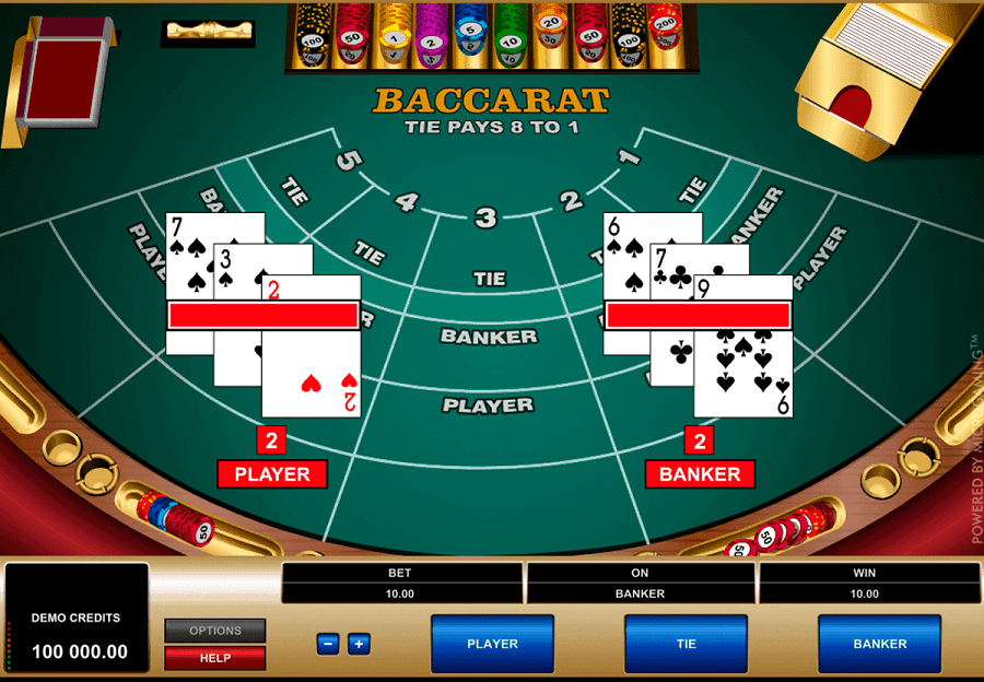 Baccarat – Trò chơi chinh phục mọi game thủ