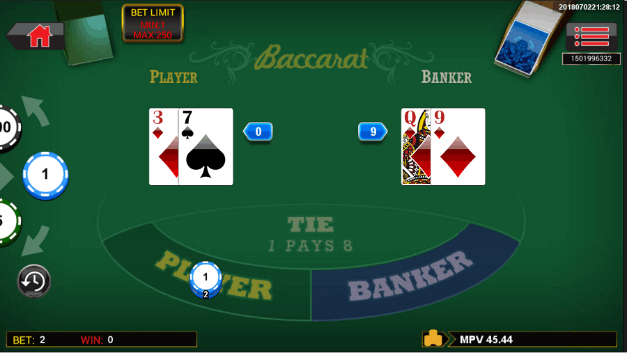 Tham khảo một số thủ thuật chơi Bài Baccarat